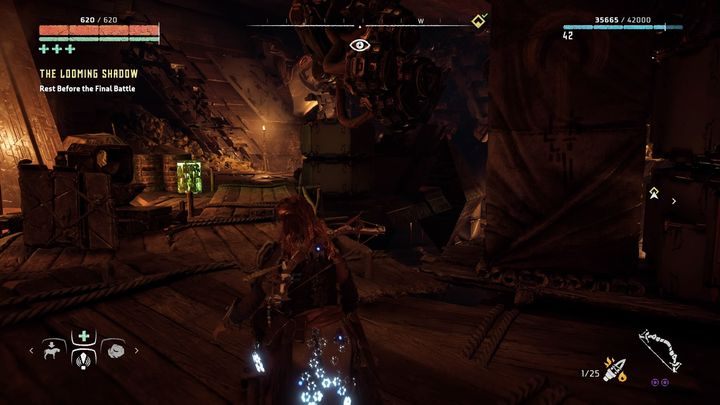 Po wejściu na teren Kotła musisz w pierwszej kolejności wyeliminować dwóch kultystów, którzy pilnują bramy - Horizon Zero Dawn: Kocioł KSI (Cauldron XI) - Horizon Zero Dawn - poradnik, solucja