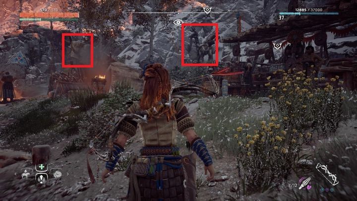 Oba manekiny znajdziesz w centralnej części obozu - Horizon Zero Dawn: Manekiny Żuwaczy - gdzie znajdę? - Horizon Zero Dawn - poradnik, solucja