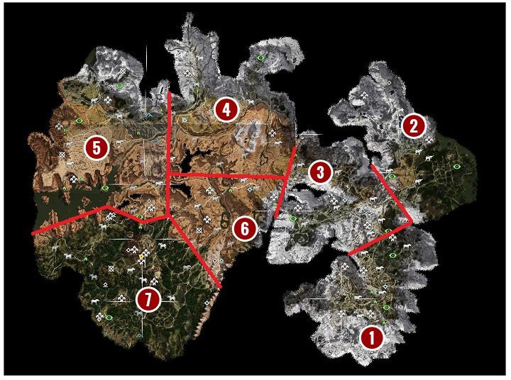 1 - Horizon Zero Dawn: Mapa świata - charakterystyka i omówienie - Horizon Zero Dawn - poradnik, solucja