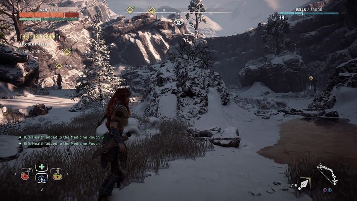 Teraz czeka cię walka ze strażą przyboczną kapłana - Horizon Zero Dawn: Nagroda za zdrajcę (Traitors Bounty) | Solucja - Horizon Zero Dawn - poradnik, solucja