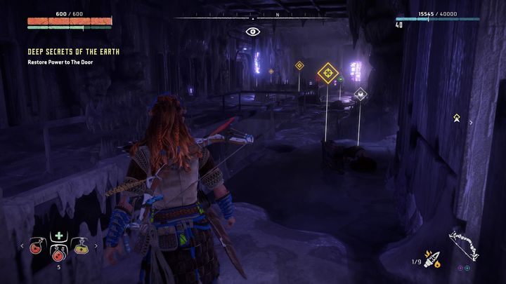 Dalej znajdziesz kolejne pomieszczenia z nagraniami i przerywnikami filmowymi - Horizon Zero Dawn: Sekrety głębin ziemi (Deep Secrets of Earth) solucja - Horizon Zero Dawn - poradnik, solucja