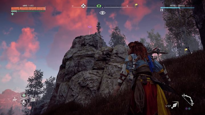 W tym przypadku znacznik widokówki może być nieco mylący - Horizon Zero Dawn: Widokówki - lista, mapa | Kolekcje i znajdźki - Horizon Zero Dawn - poradnik, solucja