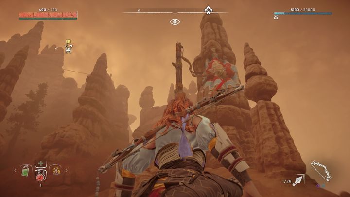 Znacznik na południe od Zmierzchu - Horizon Zero Dawn: Banuckie figurki - lista, mapa | Kolekcje i znajdźki - Horizon Zero Dawn - poradnik, solucja