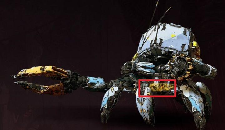 Krabołaz - Horizon Zero Dawn: Maszyny, lista - Horizon Zero Dawn - poradnik, solucja