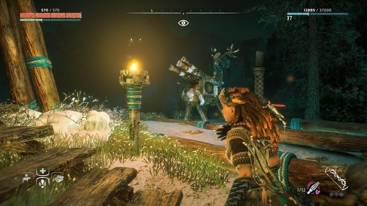Opis: Znaleziono i przewrócono wszystkie manekiny żuwaczy w regionie Nora - Horizon Zero Dawn: Trofea - lista, porady - Horizon Zero Dawn - poradnik, solucja