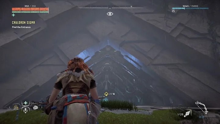 Opis: Dotarto do rdzenia Kotła i uzyskano z niego informacje - Horizon Zero Dawn: Trofea - lista, porady - Horizon Zero Dawn - poradnik, solucja