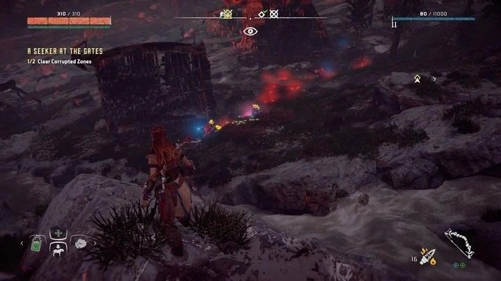 Opis: Zniszczono skażenie w dolinie Nora - Horizon Zero Dawn: Trofea - lista, porady - Horizon Zero Dawn - poradnik, solucja