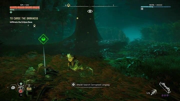 Opis: Przeniknięto do obozu wojennego Zaćmienia i wyłączono jego sieć - Horizon Zero Dawn: Trofea - lista, porady - Horizon Zero Dawn - poradnik, solucja