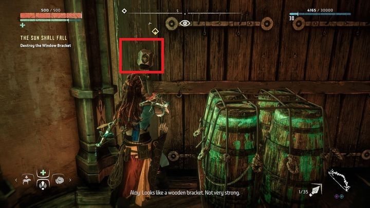 Udaj się w miejsce, które wskazuje znacznik - Horizon Zero Dawn: Słońce spadnie (The Sun Shall Fall) solucja - Horizon Zero Dawn - poradnik, solucja