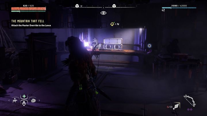 Rozpocznie się dłuższa rozmowa, podczas której poznasz szereg zagadnień fabularnych - Horizon Zero Dawn: Góra, która upadła (The Mountain that Fell), solucja - Horizon Zero Dawn - poradnik, solucja