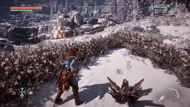 Kwiat znajdziesz w bezpośrednim sąsiedztwie jednego z ognisk - Horizon Zero Dawn: Metalowe Kwiaty - lista, mapa | Kolekcje i znajdźki - Horizon Zero Dawn - poradnik, solucja