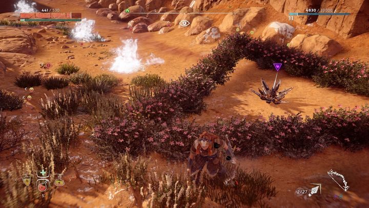 Najłatwiej dotrzeć do kwiatu od strony Wieży Dnia - Horizon Zero Dawn: Metalowe Kwiaty - lista, mapa | Kolekcje i znajdźki - Horizon Zero Dawn - poradnik, solucja