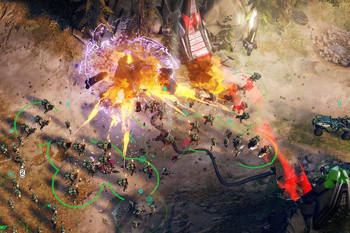 Zniszcz generator, aby otworzyć przejście dla twoich pojazdów. - Misja 2: Nowy wróg - Halo Wars 2 - poradnik do gry