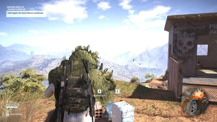 W taki sam sposób musisz dotrzeć do pułkownika Santa Blanca, od którego będziesz wyciągał cenne informacje - Na ratunek Amaru | Misje główne w Itacua | Ghost Recon Wildlands - Tom Clancys Ghost Recon: Wildlands - poradnik do gry