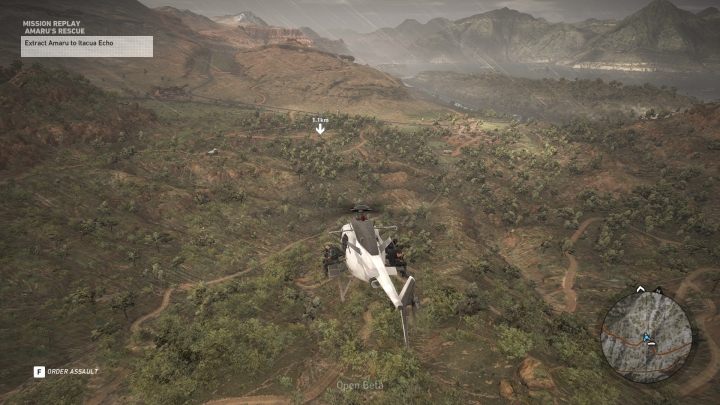 Następnie musisz przetransportować Amaru do punktu po drugiej stronie gór - Na ratunek Amaru | Misje główne w Itacua | Ghost Recon Wildlands - Tom Clancys Ghost Recon: Wildlands - poradnik do gry