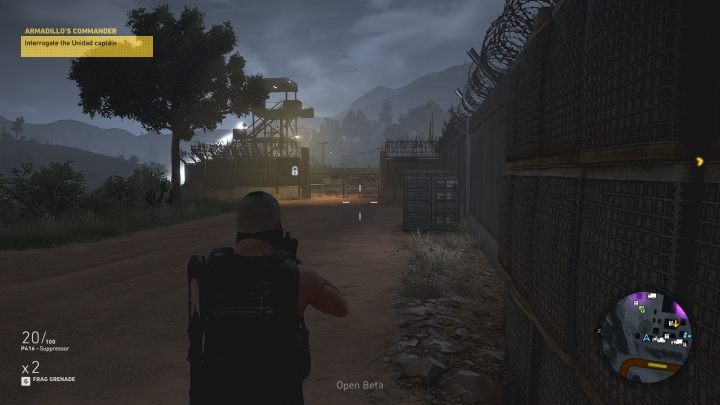 Najłatwiejszą drogą do ukończenia tej misji jest lewa flanka - Dowódca bazy Armadillo | Misje główne w Itacua | Ghost Recon Wildlands - Tom Clancys Ghost Recon: Wildlands - poradnik do gry