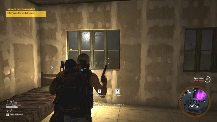 Żółtym znacznikiem oznaczony będzie kapitan Unidadu - Dowódca bazy Armadillo | Misje główne w Itacua | Ghost Recon Wildlands - Tom Clancys Ghost Recon: Wildlands - poradnik do gry