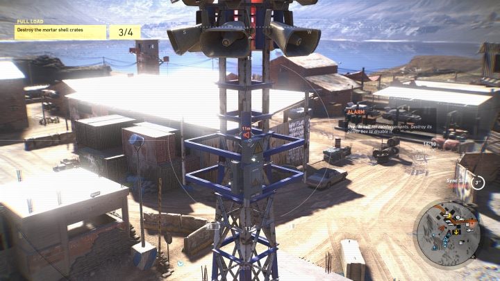 Na początku wyeliminuj snajperów i żołnierzy stacjonujących w widocznych miejscach - Pełen ładunek | Misje główne w Montuyoc | Ghost Recon Wildlands - Tom Clancys Ghost Recon: Wildlands - poradnik do gry