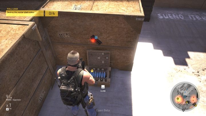 Gdy już dostaniesz się bezpośrednio do walizki, zniszcz ją za pomocą granatu odłamkowego lub ładunku C4 - Pełen ładunek | Misje główne w Montuyoc | Ghost Recon Wildlands - Tom Clancys Ghost Recon: Wildlands - poradnik do gry
