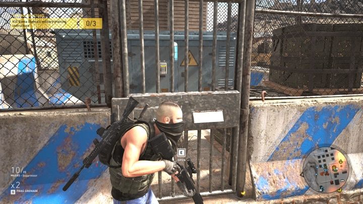 Na początek okrąż całą bazę tak, aby znaleźć się na północ od niej - Intruktorzy | Misje główne w Montuyoc | Ghost Recon Wildlands - Tom Clancys Ghost Recon: Wildlands - poradnik do gry