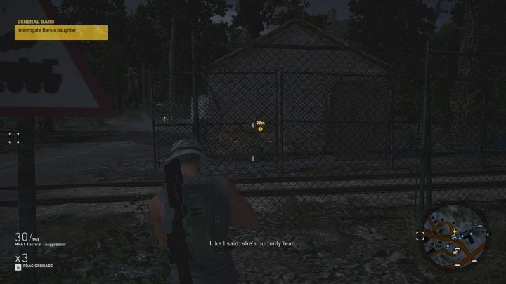 Ostatnią misję regionu Flor de Oro rozpoczynasz od rozmowy z córką generała Baro - Generał Baro | Misje główne w Flor De Oro | Ghost Recon Wildlands - Tom Clancys Ghost Recon: Wildlands - poradnik do gry