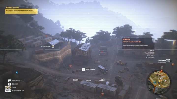 Zaznaczanie przeciwników - Strajk górników | Misje główne w Ghost Recon Wildlands - Tom Clancys Ghost Recon: Wildlands - poradnik do gry