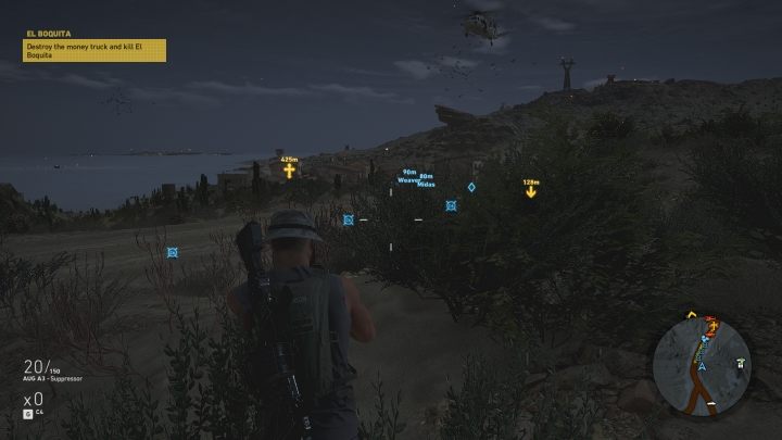 C4 przygotowane na przejazd kolumny - El Boquita w Ghost Recon Wildlands - Tom Clancys Ghost Recon: Wildlands - poradnik do gry