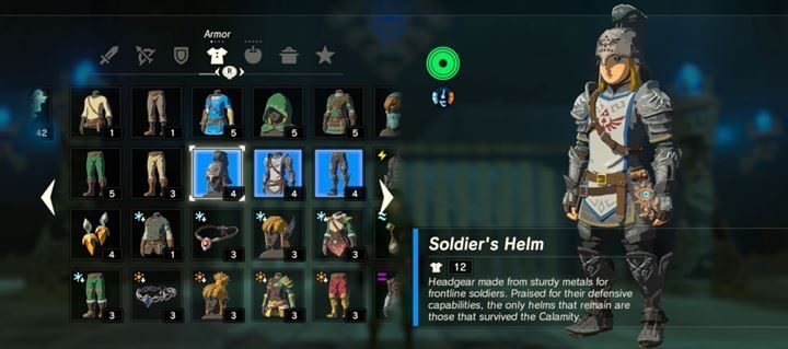 Wszystkie części setu możesz zakupić w Hateno Village - Wszystkie armor sety w The Legend of Zelda: Breath of the Wild - The Legend of Zelda: Breath of the Wild - poradnik do gry