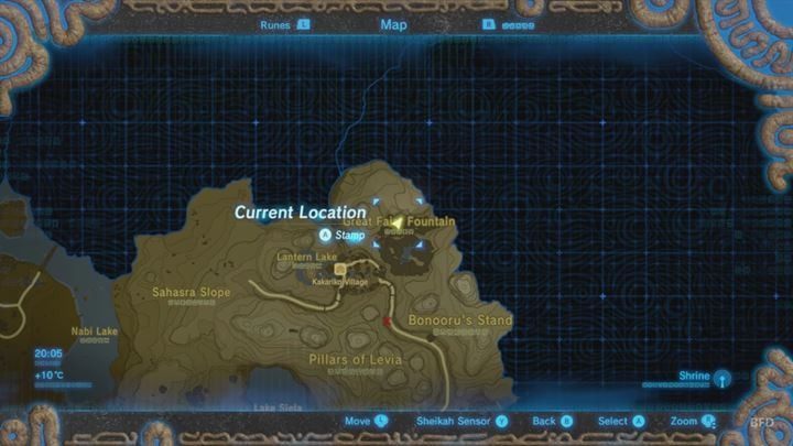 1 - Great Fairy Fountains - jak ulepszyć pancerz w Zelda Breath of the Wild? - The Legend of Zelda: Breath of the Wild - poradnik do gry