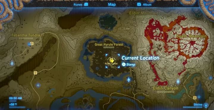 a finalnie znajdziesz go w Korok Forest - Jak zwiększyć miejsce w ekwipunku (Lokalizacja Hestu) w Zelda Breath of the Wild - The Legend of Zelda: Breath of the Wild - poradnik do gry