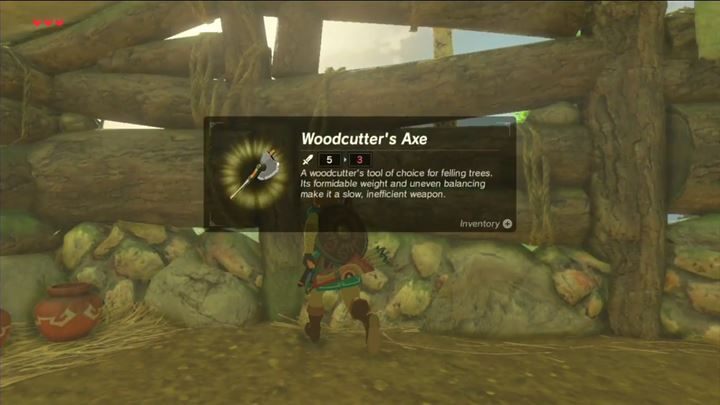 Pewne przedmioty w ekwipunku są obligatoryjne. - Jak zdobyć młot, topór i liść w The Legend of Zelda: Breath of the Wild? - The Legend of Zelda: Breath of the Wild - poradnik do gry