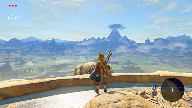 Po aktywacji wieży masz dostęp do mapy regionu - Follow the Sheikah Slate | Zadania główne w Zelda: Breath of the Wild - The Legend of Zelda: Breath of the Wild - poradnik do gry