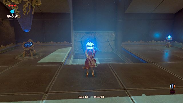 Zniszcz ścianę za pomocą bomb - The Isolated Plateau | Zadania główne w Zelda: Breath of the Wild - The Legend of Zelda: Breath of the Wild - poradnik do gry