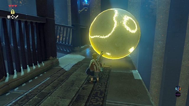 Za pomocą Stasis Rune możesz zatrzymać czas na danym obiekcie - The Isolated Plateau | Zadania główne w Zelda: Breath of the Wild - The Legend of Zelda: Breath of the Wild - poradnik do gry