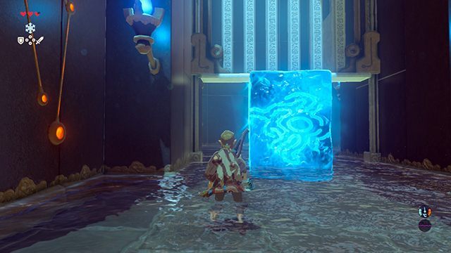 Otwórz kratę tworząc lodowy blok - The Isolated Plateau | Zadania główne w Zelda: Breath of the Wild - The Legend of Zelda: Breath of the Wild - poradnik do gry