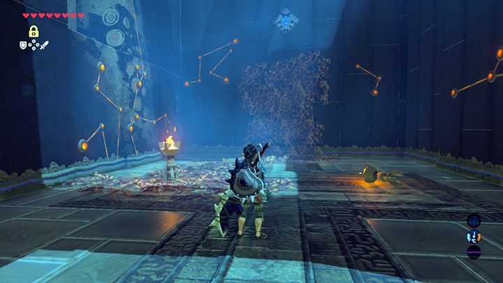 Podpal rośliny na ścianie - Eldin Tower | Zadania główne w Zelda: Breath of the Wild - The Legend of Zelda: Breath of the Wild - poradnik do gry