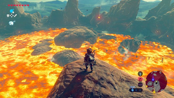 Świątynia ukryta jest w grocie - Eldin Tower | Zadania główne w Zelda: Breath of the Wild - The Legend of Zelda: Breath of the Wild - poradnik do gry