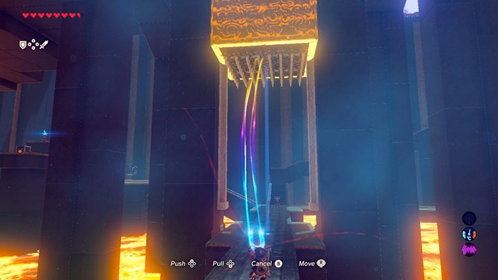 Podnieś blok z kolcami - Eldin Tower | Zadania główne w Zelda: Breath of the Wild - The Legend of Zelda: Breath of the Wild - poradnik do gry
