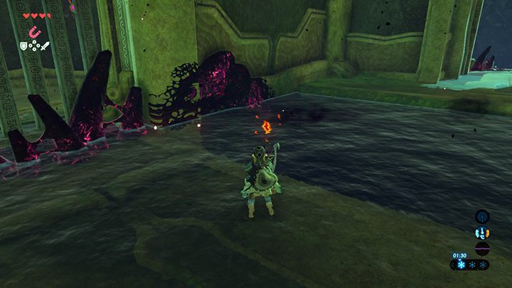 Zniszcz istotę oplatającą kratę - Free the Divine Beasts | Zadania główne w Zelda: Breath of the Wild - The Legend of Zelda: Breath of the Wild - poradnik do gry