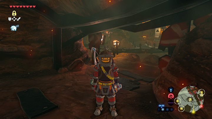 Zbroja może nie wygląda widowiskowo jednak chroni przed ogniem - Free the Divine Beasts | Zadania główne w Zelda: Breath of the Wild - The Legend of Zelda: Breath of the Wild - poradnik do gry