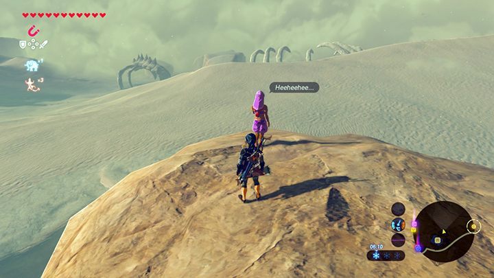 Porozmawiaj z Villią - Forbidden City Entry i Vah Naboris | Zadania główne w Zelda: Breath of the Wild - The Legend of Zelda: Breath of the Wild - poradnik do gry