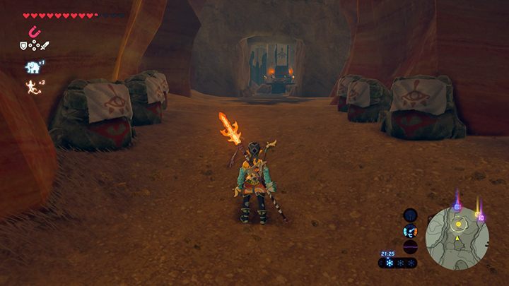 Wejście do kryjówki - Forbidden City Entry i Vah Naboris | Zadania główne w Zelda: Breath of the Wild - The Legend of Zelda: Breath of the Wild - poradnik do gry