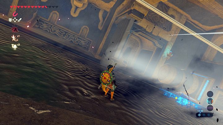 Terminal znajduje się za kratą - Divine Beast Vah Medoh | Zadania główne w Zelda: Breath of the Wild - The Legend of Zelda: Breath of the Wild - poradnik do gry