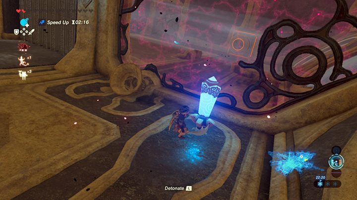 Uderz w kryształ, aby uruchomić dmuchawę - Divine Beast Vah Medoh | Zadania główne w Zelda: Breath of the Wild - The Legend of Zelda: Breath of the Wild - poradnik do gry