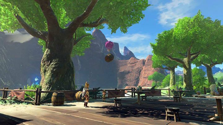 Zamontuj balon na beczce - Woodland Tower Region zadania poboczne w Zelda: Breath of the Wild - The Legend of Zelda: Breath of the Wild - poradnik do gry