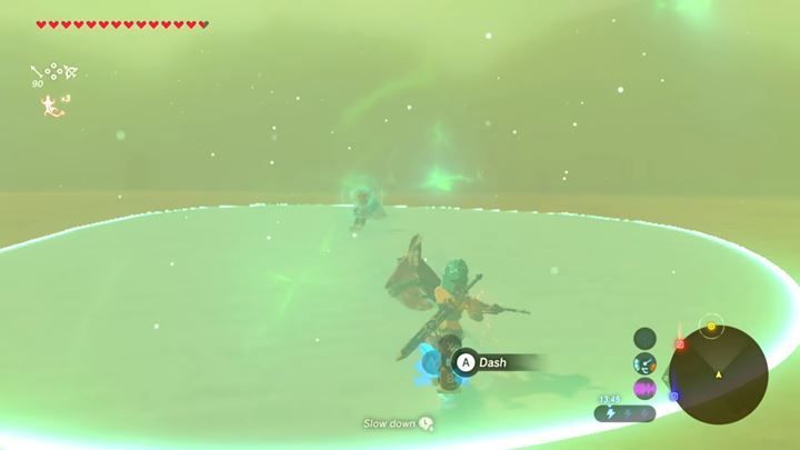 Trzymaj się kółka i podążaj za Riju. - Divine Beast Vah Naboris w Zelda: Breath of the Wild - The Legend of Zelda: Breath of the Wild - poradnik do gry