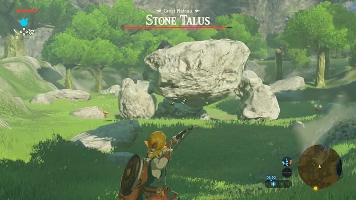 Występuje w odmianach: Stone Talus, Luminous Stone Talus, Rare Stone Talus, Ingeno Talus, Frost Talus - Pomniejsi bossowie w Zelda: Breath of the Wild - The Legend of Zelda: Breath of the Wild - poradnik do gry