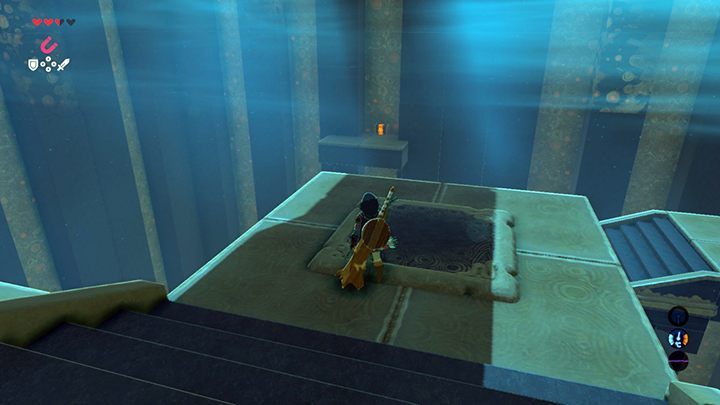 Przeskocz na półkę ze skrzynią - Świątynie (Shrines) w Dueling Peaks Tower | Zelda: Breath of the Wild - The Legend of Zelda: Breath of the Wild - poradnik do gry