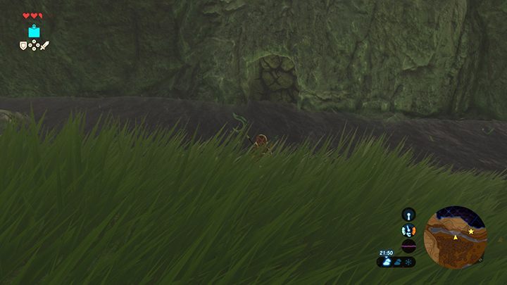 Zniszcz ścianę, aby dostać się do świątyni - Świątynie (Shrines) w Dueling Peaks Tower | Zelda: Breath of the Wild - The Legend of Zelda: Breath of the Wild - poradnik do gry