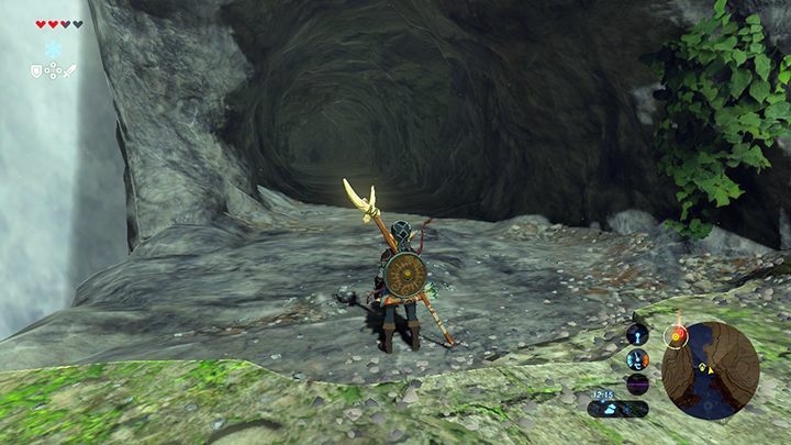 Świątynia znajduje się w grocie pod wodospadem - Świątynie (Shrines) w Hateno Tower | Zelda: Breath of the Wild - The Legend of Zelda: Breath of the Wild - poradnik do gry
